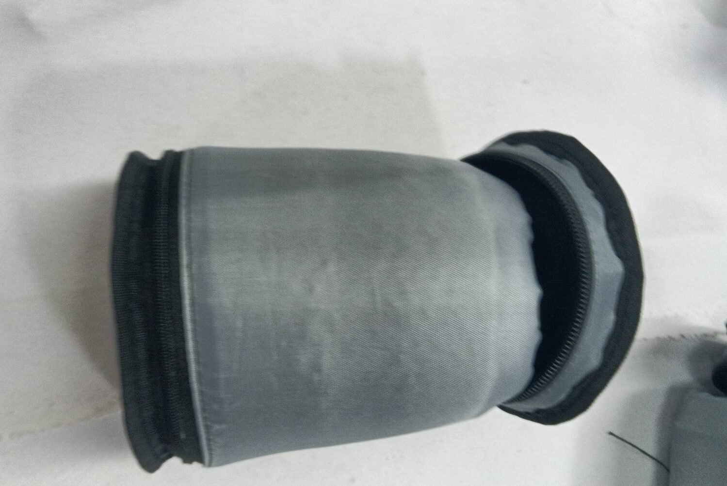 Protective padding inside a custom GoPro carrying case before final packing inspection