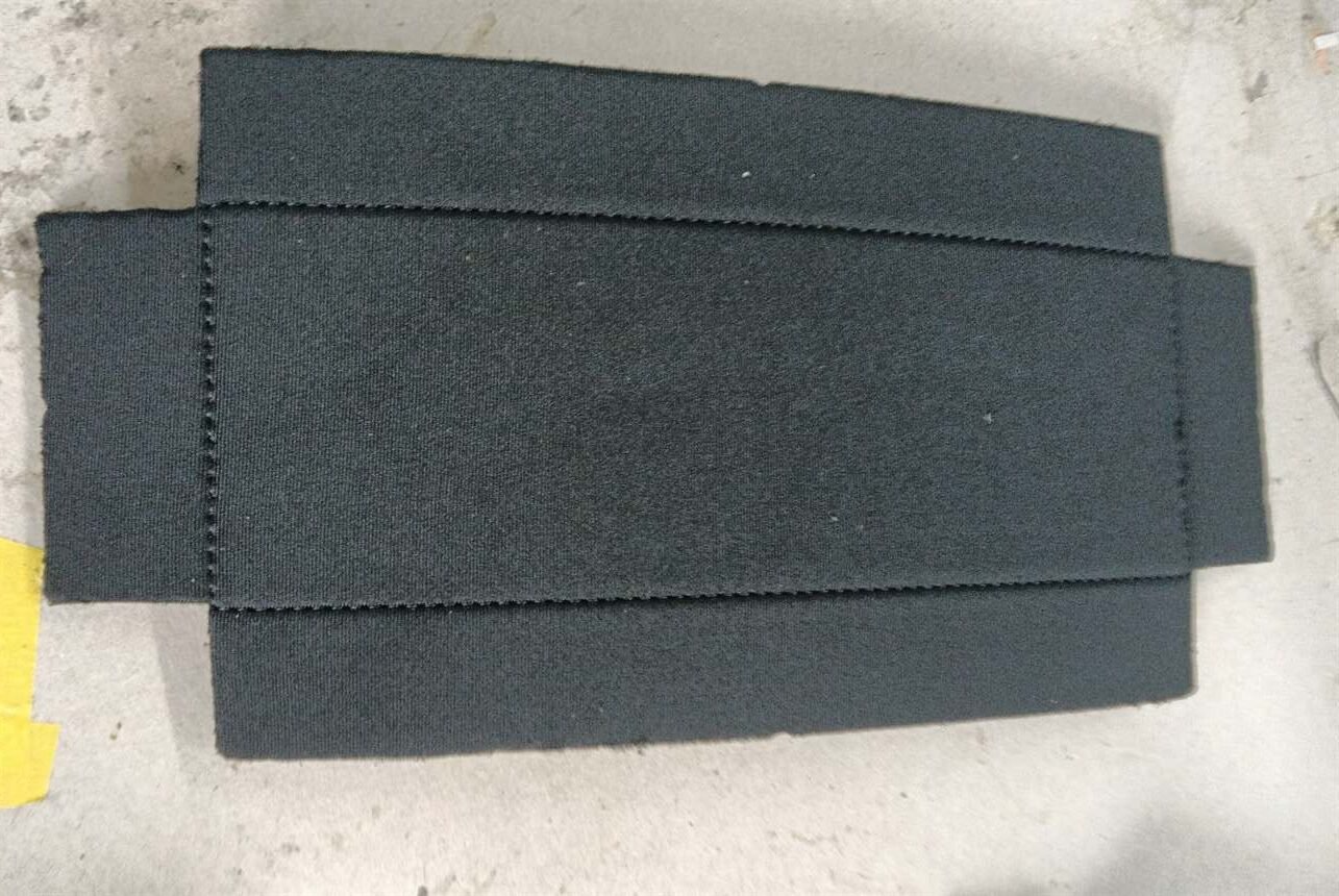 Padded camera bag insert panels for custom interior layout planning